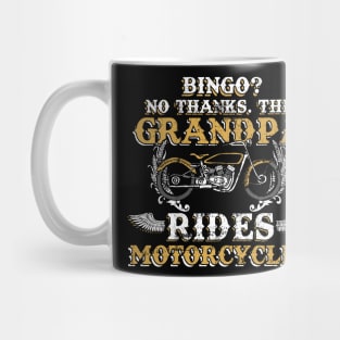 This Grandpa Rides Motorcycles Funny Grandpa Motorcycle Mug